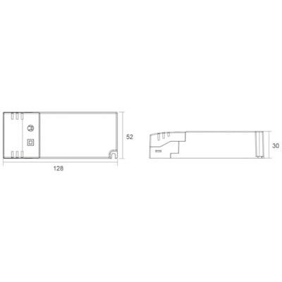 Deko Light BASIC, DIM, CV, 24V 2,5-25W LED-driver Constante spanning 25 W 105 - 1040 mA 24 V 1 stuk(s)