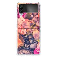 Samsung Galaxy Z Flip 4 | TPU Case | Bosje Bloemen - thumbnail