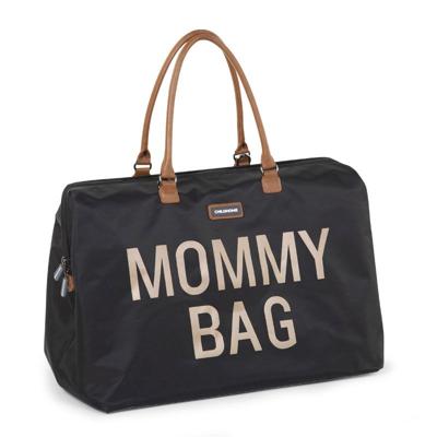 Luiertas Mommy Bag large CHILDHOME zwart goud