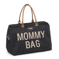 Luiertas Mommy Bag large CHILDHOME zwart goud - thumbnail