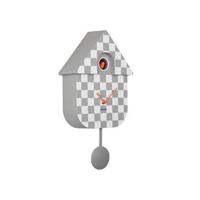 Karlsson - Wall Clock Modern Cuckoo Checker - thumbnail