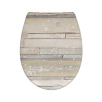 Toiletzitting Cedo Pastel Wood Grijs Bruin Cedo - thumbnail