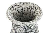 Vaas DKD Home Decor Boomstructuur Wit Zwart Wit/Zwart Kristal Terra cotta 29 x 29 x 60 cm - thumbnail