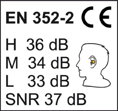 Connex oordoppen 37db en352-2 10st - coxt938711 Connex oordoppen 37db en352-2 10st - coxt938711