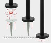 Grondspies voor montage buitenlamp - thumbnail