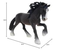 Schleich Speelfiguur Shire Hengst - thumbnail