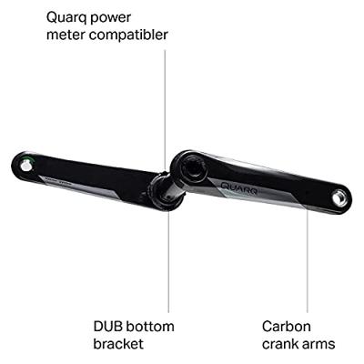 QUARQ crankarm set crank arm set 172,5mm glossy