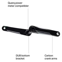 QUARQ crankarm set crank arm set 172,5mm glossy - thumbnail