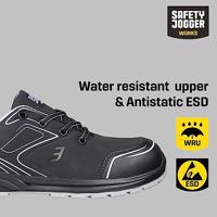 Safety Jogger Cador Laag S3 | Zwart | Maat 39 - 5401033435510 - thumbnail