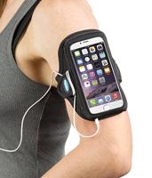 Tune Belt Sport armband AB86 iPhone 6(S) / 7 / 8 / SE 2020 zwart - thumbnail
