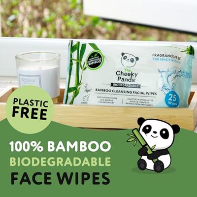 The Cheeky Panda Bamboo Cleansing Facial Wipes The Cheeky Panda Bamboo Cleansing Facial Wipes