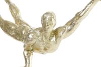 Decoratieve figuren DKD Home Decor Gouden Gymnast 30 x 10 x 27 cm 4 Kg - thumbnail