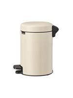 Brabantia Newlcon pedaalemmer 3 liter soft beige - thumbnail