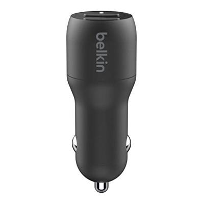 Belkin CCE002BT1MBK oplader voor mobiele apparatuur Zwart Auto Belkin CCE002BT1MBK oplader voor mobiele apparatuur Zwart Auto