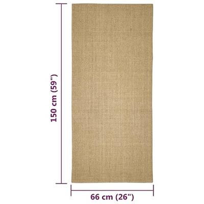 Sisalmat voor krabpaal 66x150 cm