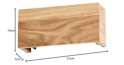 Fischer & Honsel Led wandlampShine-Wood 21cm - 30574