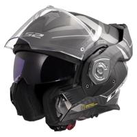 LS2 opklaphelm "ff901 advant x carbon horizon". helmet ff901 advant x carb.hor.xxl bl/sil-gr - thumbnail