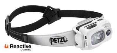 Multisport hoofdlamp - PETZL - SWIFT RL - 1100 lumen - Reflecterende hoofdband - Oplaadbare batterij - Wit