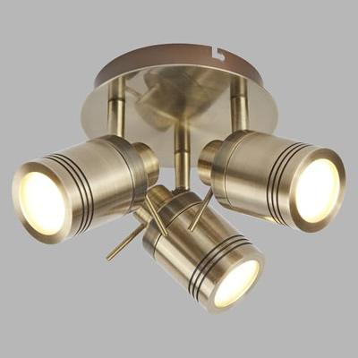 Searchlight Antieke badkamer plafondspotSamson brons - 6603AB