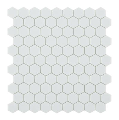 Mozaiek hexagon white 3.5x3.5cm