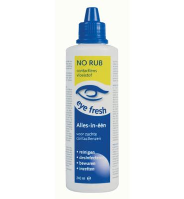 Eye Fresh Lenzenvloeistof Alles-In-1 No Rub 240ml