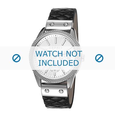 Esprit horlogeband ES107732-001 Leder Zwart Esprit horlogeband ES107732-001 Leder Zwart