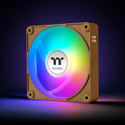 Thermaltake CT140 EX ARGB Computer behuizing Luchtkoeler 14 cm Zand