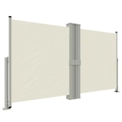VidaXL Windscherm uittrekbaar 140x1200 cm crèmekleurig VidaXL Windscherm uittrekbaar 140x1200 cm crèmekleurig