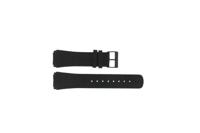 Horlogeband Skagen 856XLBLB / 856XLBLN Croco leder Zwart 23mm - thumbnail