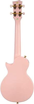 Cascha HH 2288 carbon fiber concert ukelele set roze