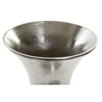 Vaas Home ESPRIT Zilverkleurig Aluminium Modern Fluitglas 24 x 24 x 49 cm - thumbnail