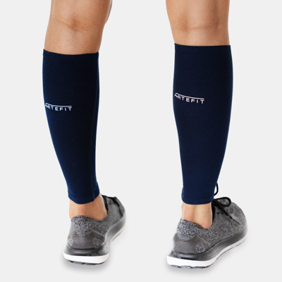 Artefit compressie kuit sleeves - Unisex indigo Artefit compressie kuit sleeves - Unisex indigo