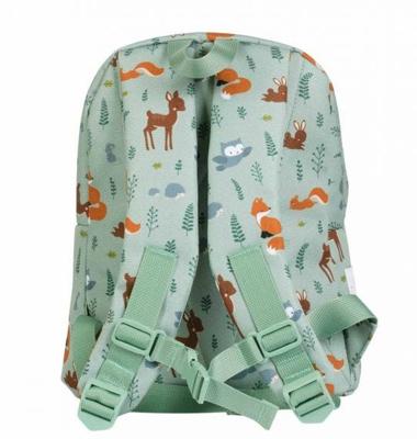 Kleine rugzak voor kinderen VRIENDEN VAN HET BOS A Little Lovely Company mintgroen