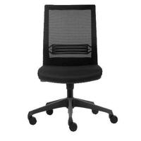 Bureaustoel euroseats evora zwart - thumbnail