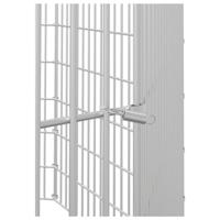 Konijnenkooi met 8 panelen 54x60 cm gegalvaniseerd ijzer - thumbnail
