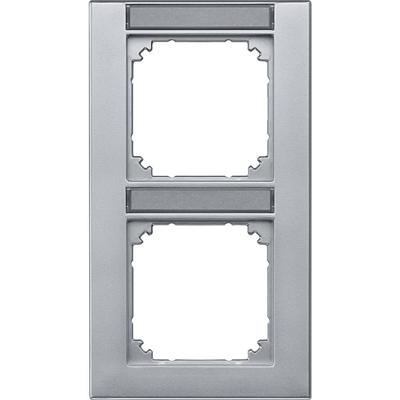 Merten 476260 Afdekking Frame System M Aluminium 1 stuk(s)