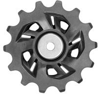 SunRace derailleurwiel 14t plastic zwart - thumbnail