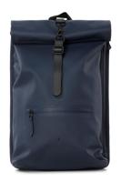 Rains  Rolltop Rucksack - Blue - thumbnail