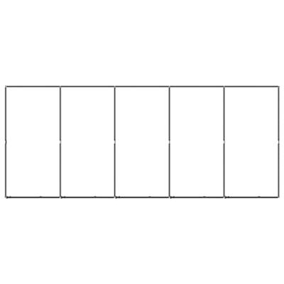 Hondenkennel 9,22 m² staal