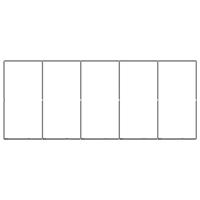 Hondenkennel 9,22 m² staal - thumbnail