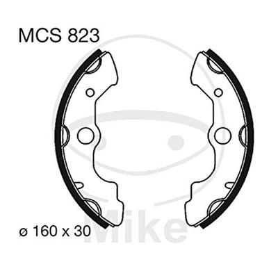 TRW remsegmenten "mcs 823 brake shoe mvs823 organic standard