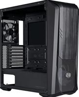 Cooler Master mb500-kgnn-s00 masterbox 500 black, atx, midi-tower, window, argb, finemesh, tool-free - thumbnail