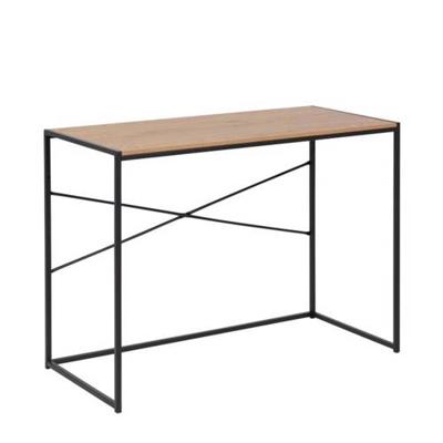 Bureau Jaxx - naturel/zwart - 75x100x45 cm