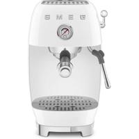 SMEG ECF03WHEU 50's Style Handmatige Espressomachine - Wit - thumbnail