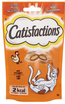 Catisfactions met kip kattensnack 6 x 60 g Catisfactions met kip kattensnack 6 x 60 g