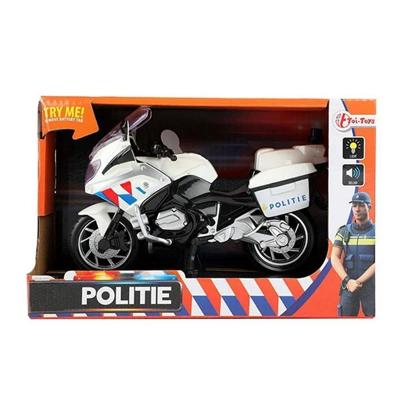 Toi-Toys Politiemotor nederlands met licht en geluid