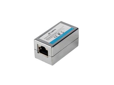 Lanberg AD-RJ45-RJ45-OS6 tussenstuk voor kabels RJ-45 Zilver