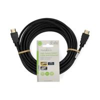 High Speed HDMI-Kabel met Ethernet | HDMI-HDMI | 4K@60Hz | ARC | 18 Gbps | 7.50m | Zwart - thumbnail