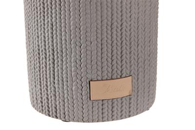 Glas DKD Home Decor Grijs Cement 8 x 8 x 10 cm Glas DKD Home Decor Grijs Cement 8 x 8 x 10 cm