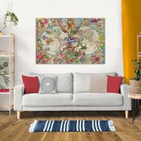 Ravensburger Legpuzzel flora en fauna wereldkaart, 3000st. - thumbnail